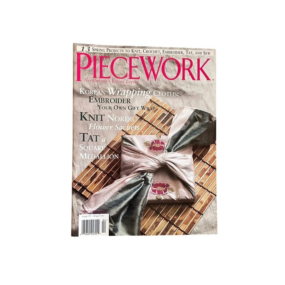 Piecework Magazine Complete Year 2004 Lot of 6 Vintage Knitting Needlework Art